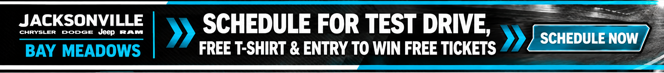 Schedule a Test Drive at Jacksonville CDJR Bay Meadows